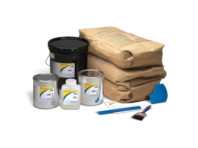 ARC 988 Trowel-Applied, Quartz-Reinforced Concrete Resurface Kit