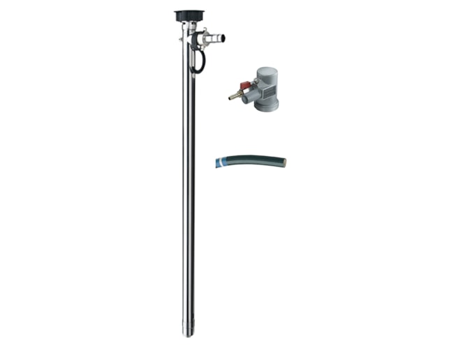 Flux Pumps F424ExS Stainless Steel 39-inch Pump Tube with F416-2 Electric Motor and Hose