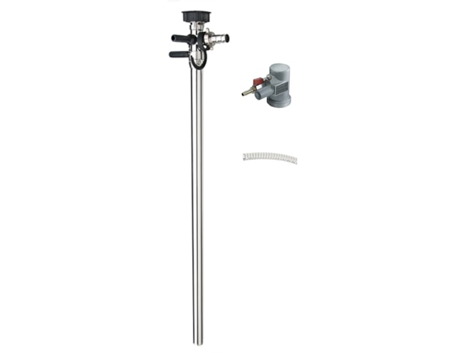 Flux Pumps F425PP Polypropylene 39-inch Pump Tube with F416-2 Electric Motor and Hose
