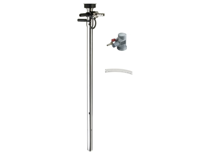Flux Pumps F426PP Polypropylene 39-inch Pump Tube with F416-2 Electric Motor and Hose